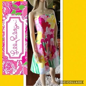 🍃🌺Lilly Pulitzer Strapless Dress